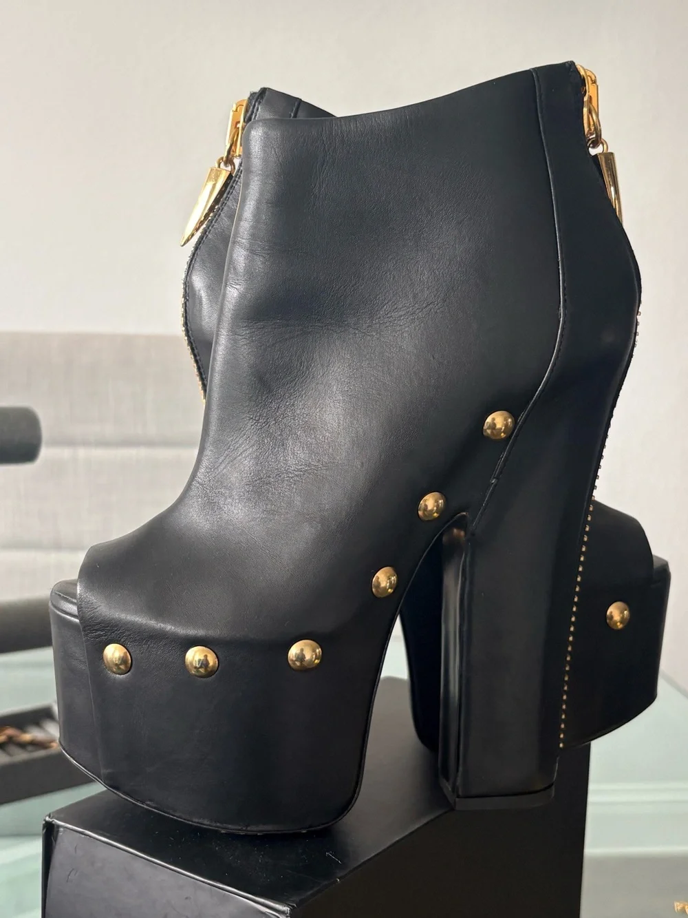 Giuseppe Zanotti Platform Ankle Boots